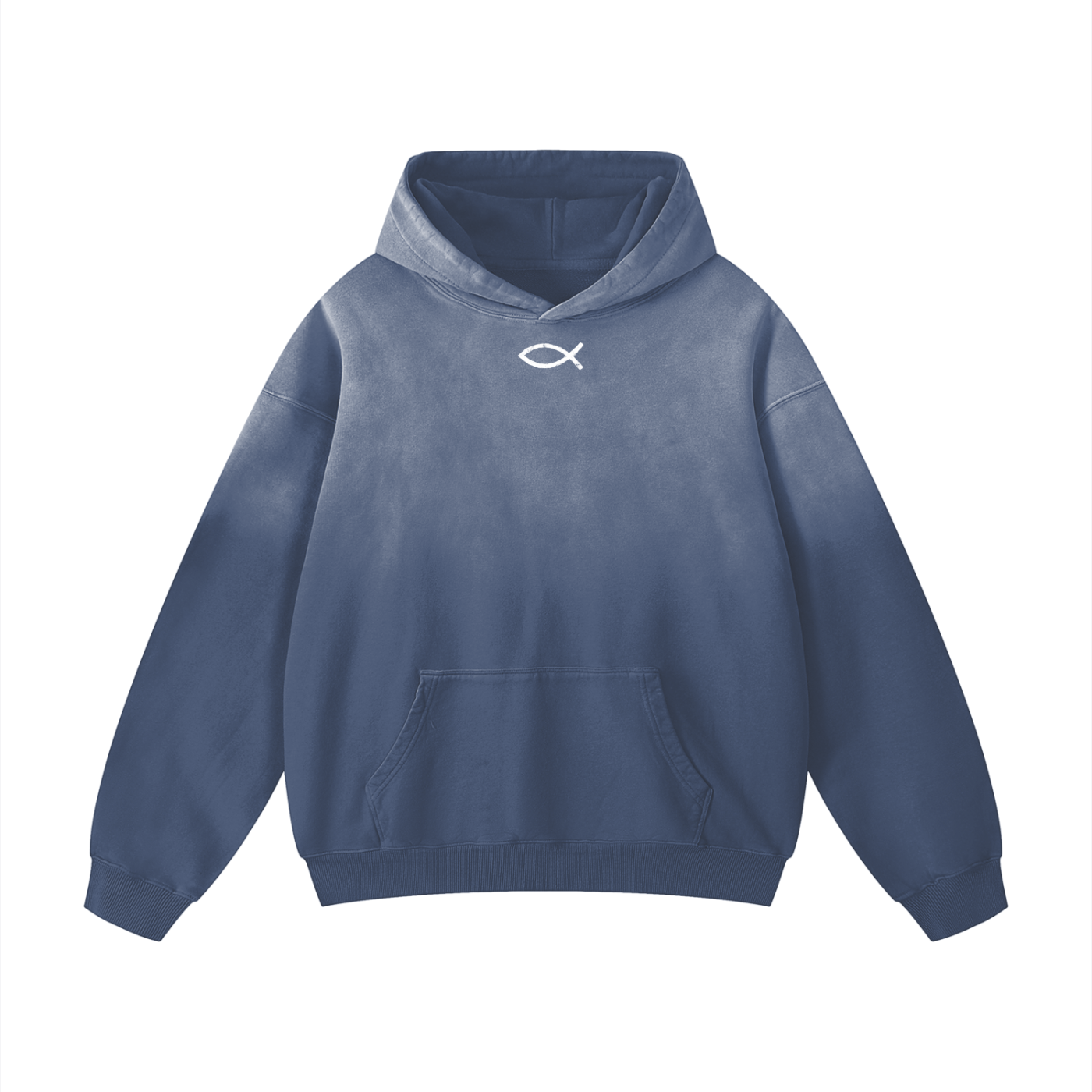 SANCTUS THREADS UNISEX FISH HOODIE