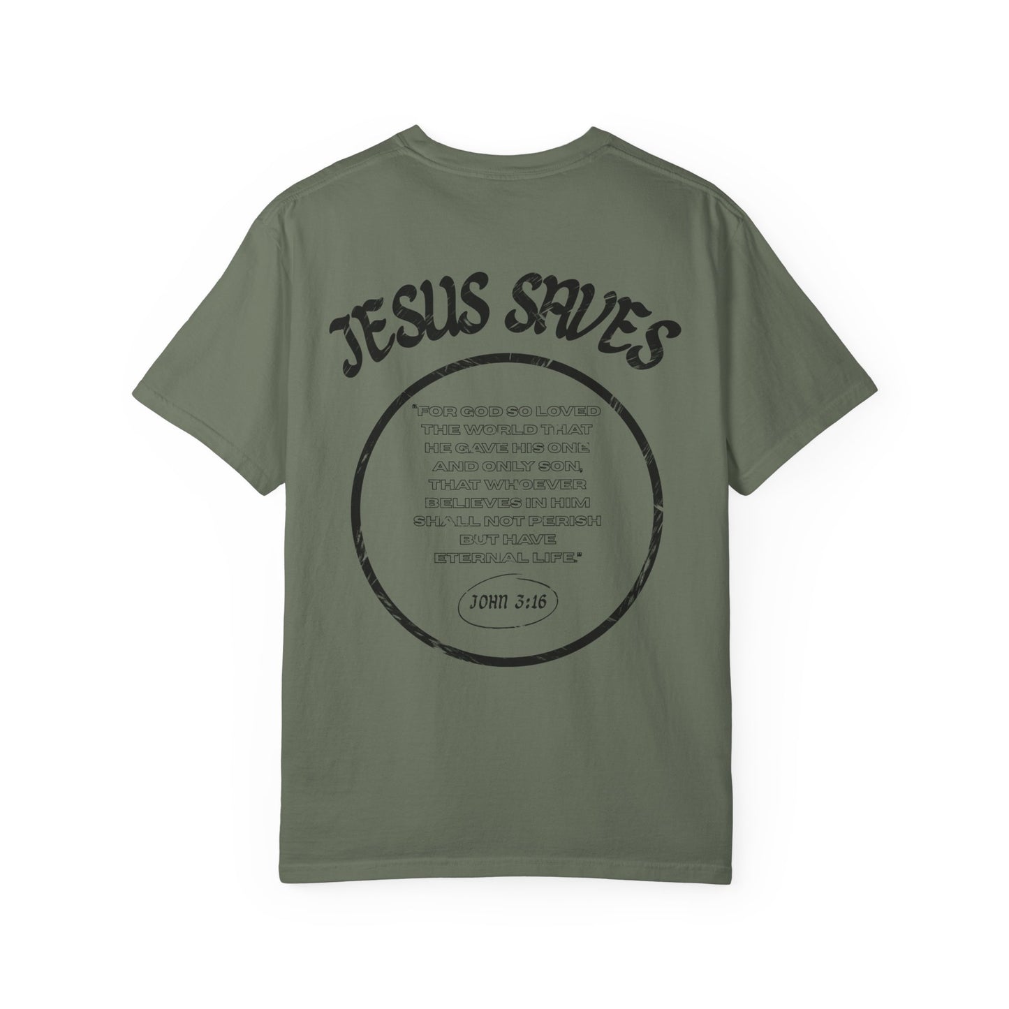 JESUS SAVES UNISEX TEE