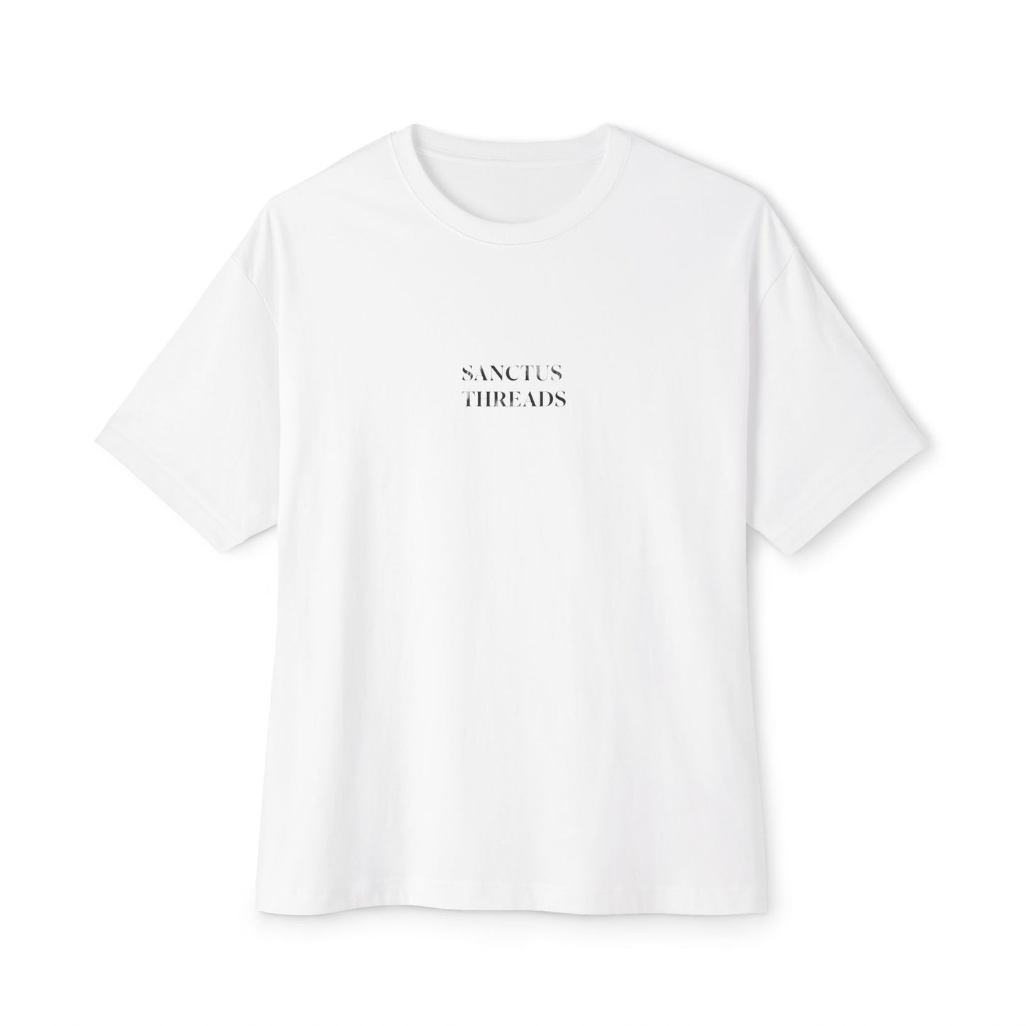 SANCTUS THREADS UNISEX OVERSIZED CROSS TEE