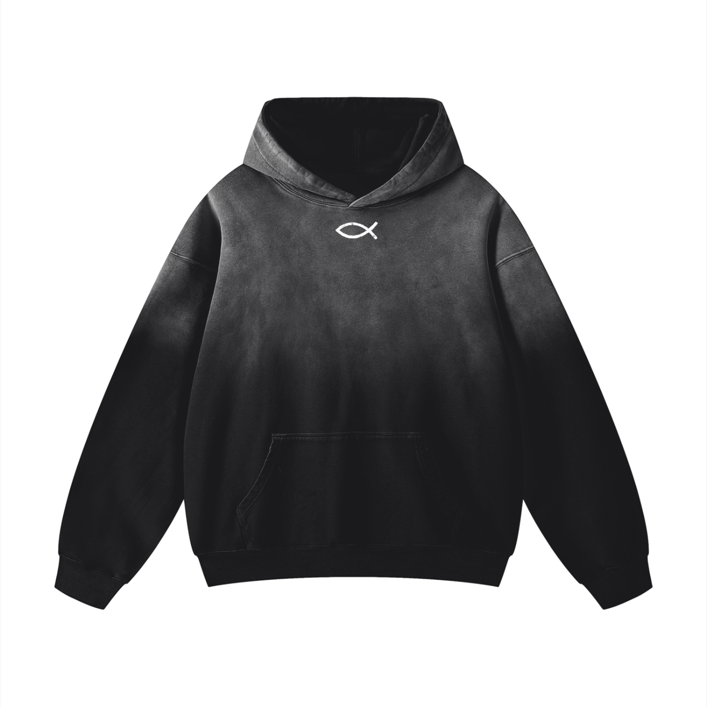SANCTUS THREADS UNISEX FISH HOODIE