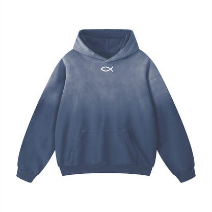SANCTUS THREADS UNISEX FISH HOODIE