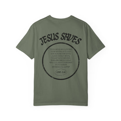 JESUS SAVES UNISEX TEE