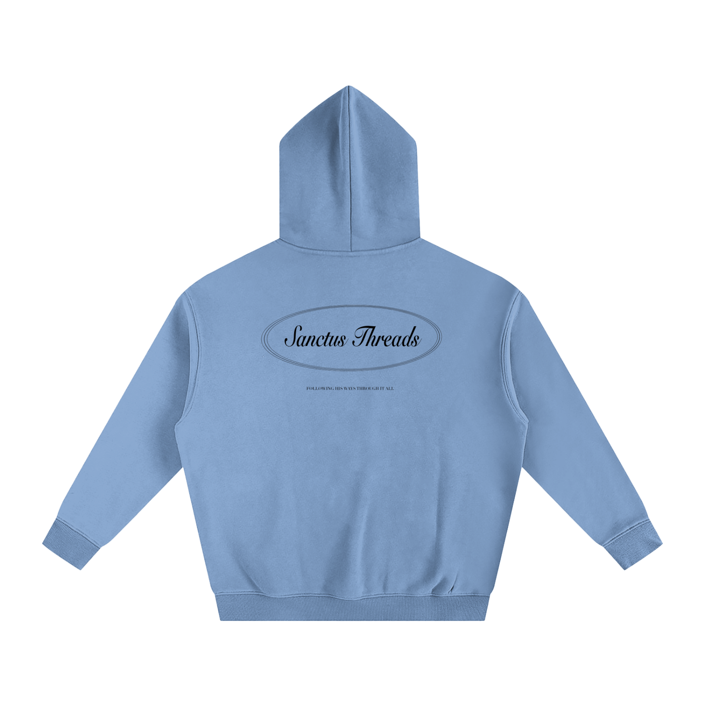 SANCTUS THREADS OVERSIZED UNISEX HOODIE