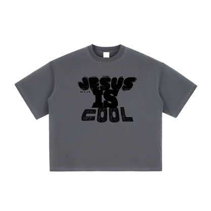 JESUS IS COOL UNISEX BOXY TEE