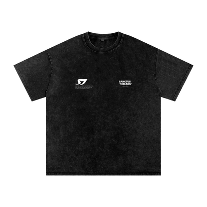 ST ISAIAH 6:3 UNISEX ACID WASH TEE