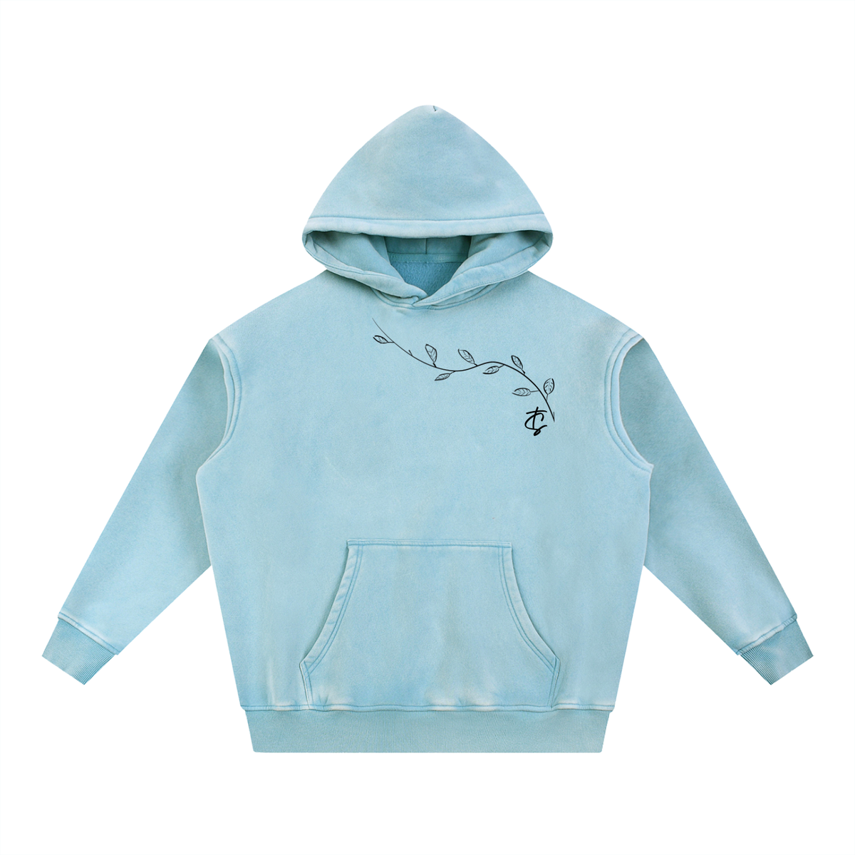 VINE AND BRANCHES OVERSIZED UNISEX HOODIE