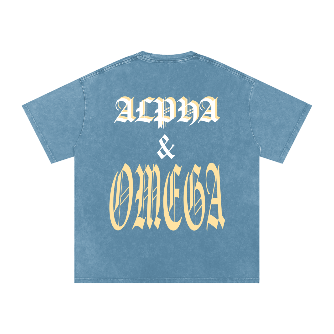 ALPHA AND OMEGA UNISEX TEE
