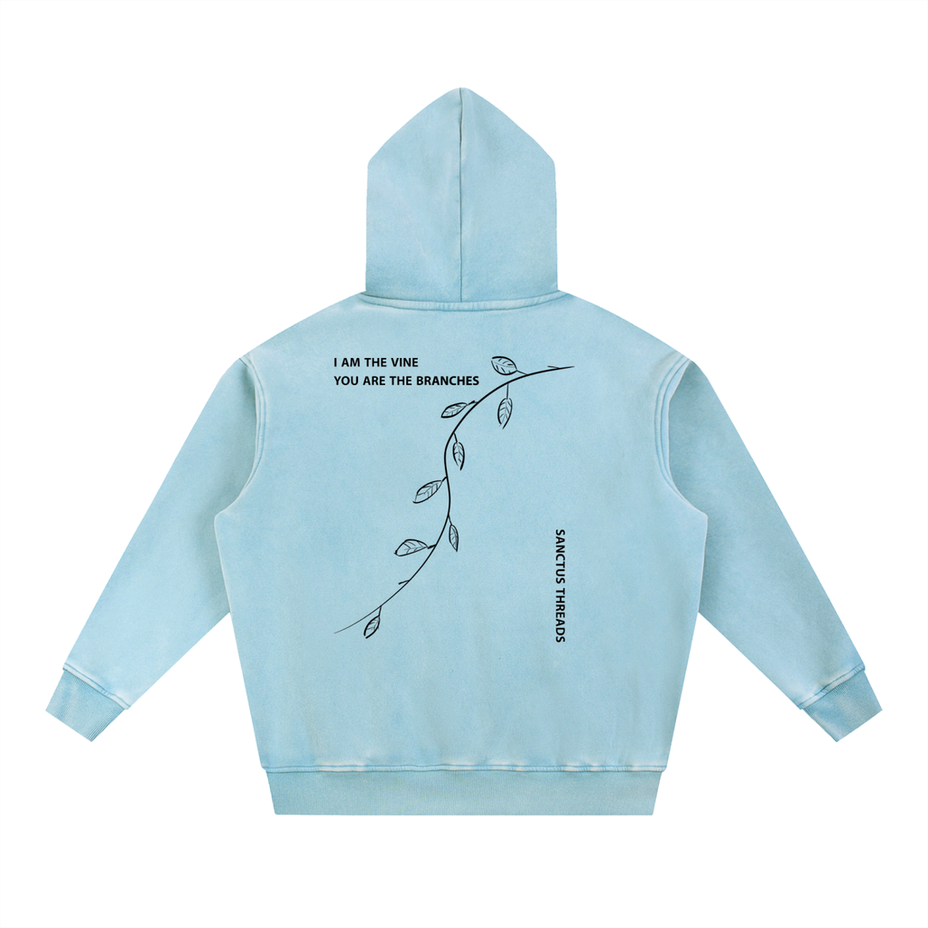 VINE AND BRANCHES OVERSIZED UNISEX HOODIE