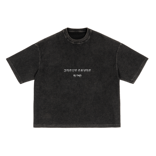 JESUS SAVES BRO UNISEX WAFFLE TEE