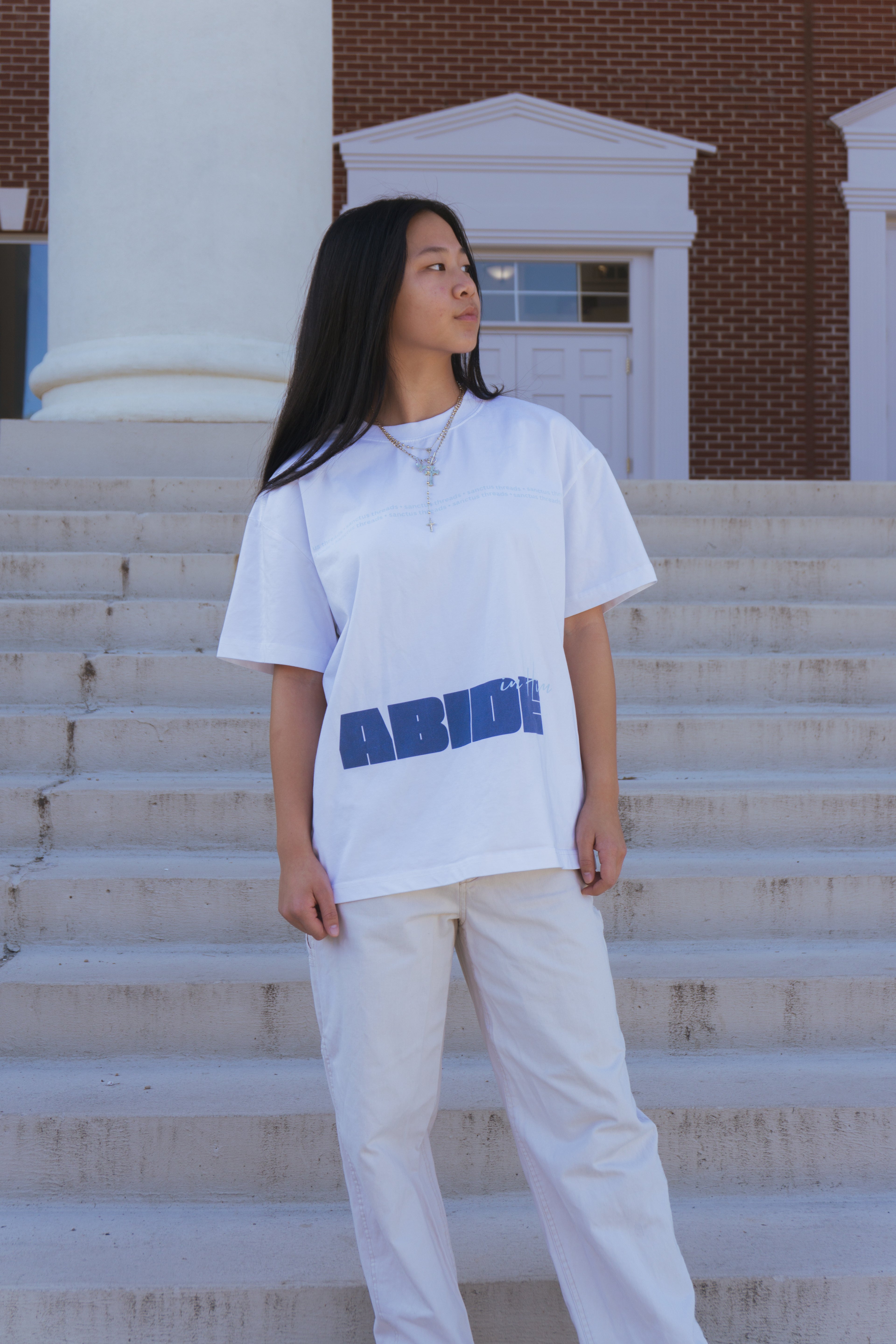 ABIDE IN HIM UNISEX TEE