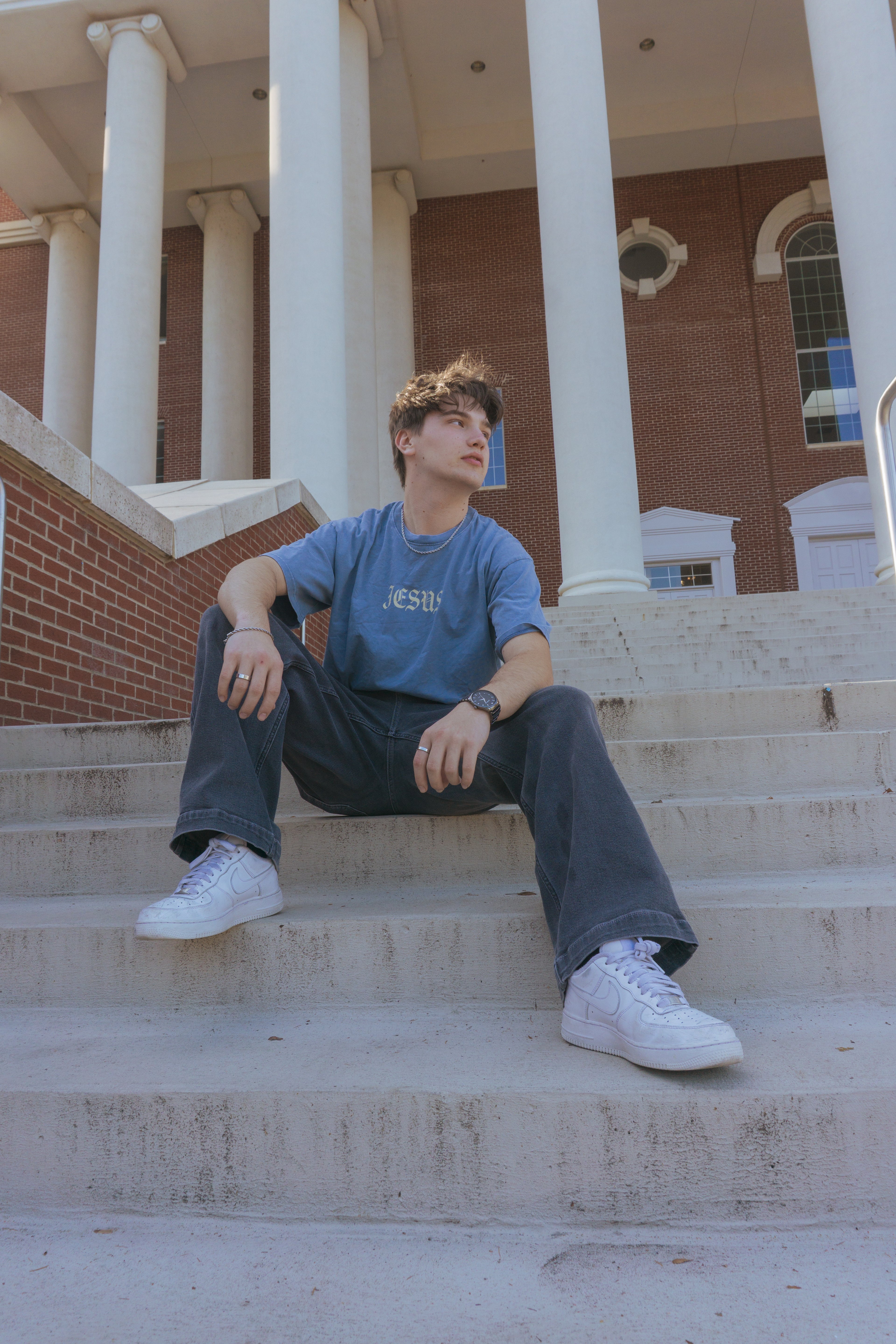 ALPHA AND OMEGA UNISEX TEE