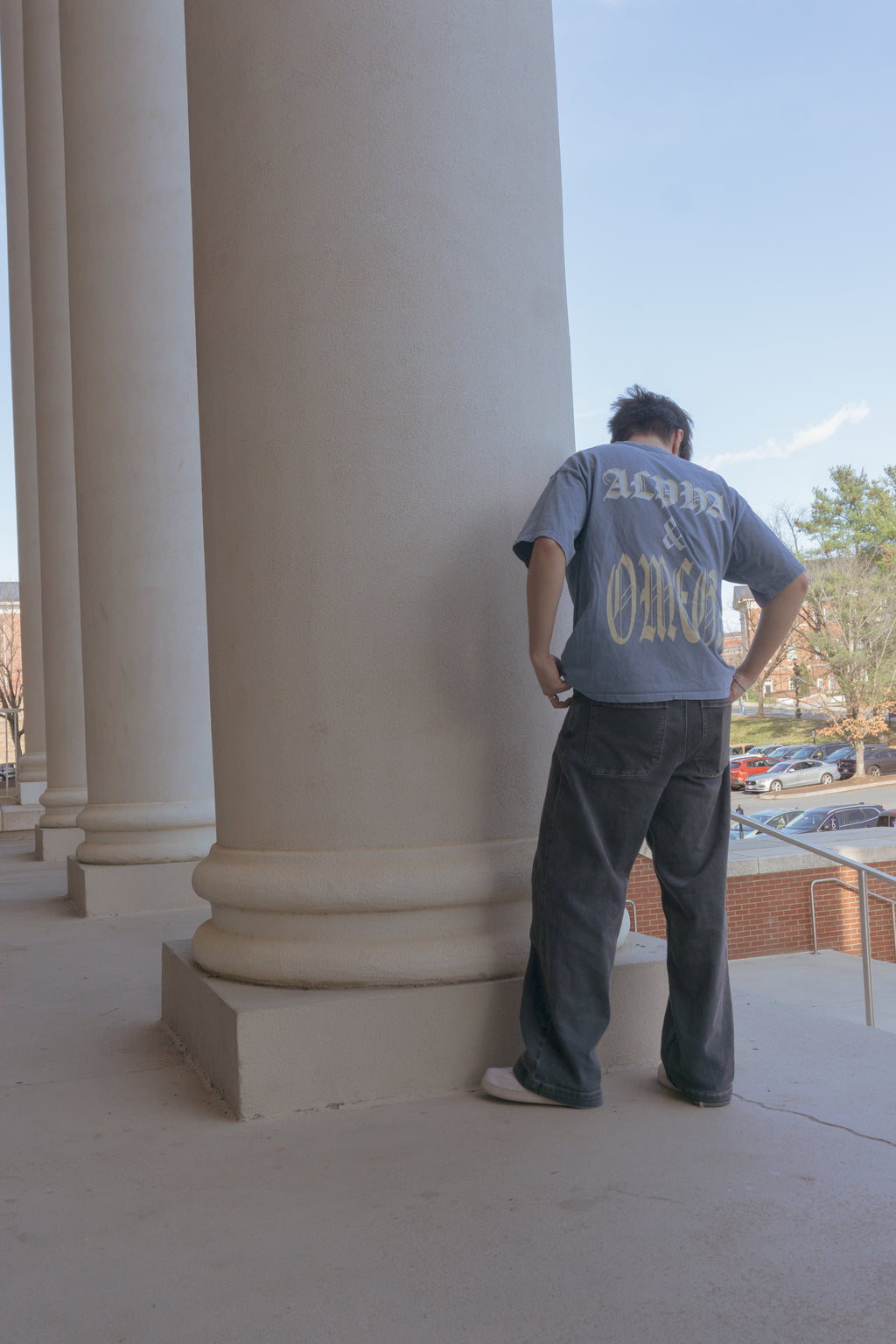 ALPHA AND OMEGA UNISEX TEE
