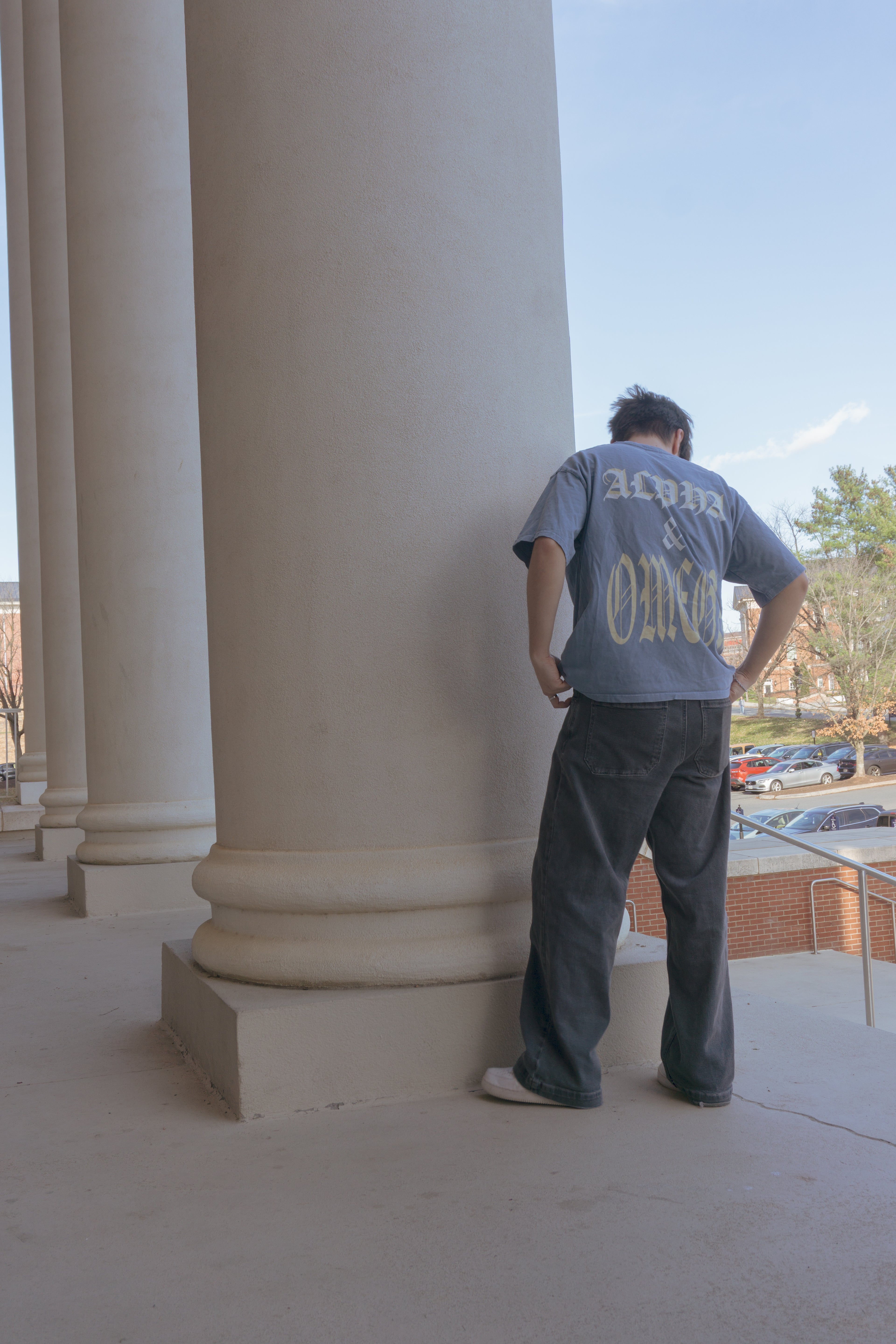 ALPHA AND OMEGA UNISEX TEE