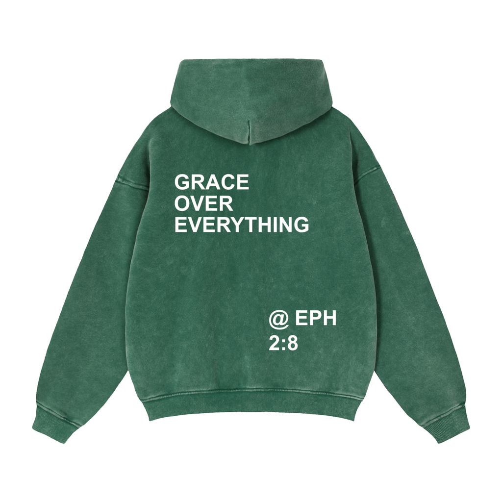 GRACE OVER EVERYTHING UNISEX HOODIE