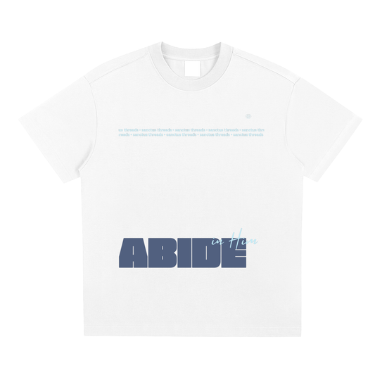 ABIDE IN HIM UNISEX TEE