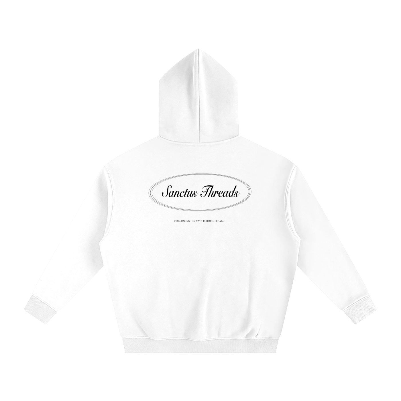 SANCTUS THREADS OVERSIZED UNISEX HOODIE