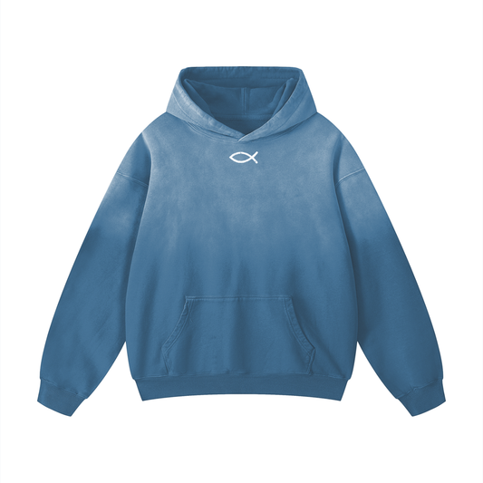 SANCTUS THREADS UNISEX FISH HOODIE