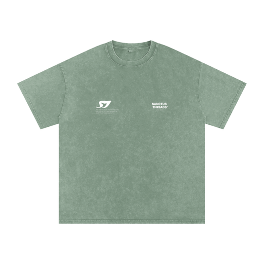 ST ISAIAH 6:3 UNISEX ACID WASH TEE